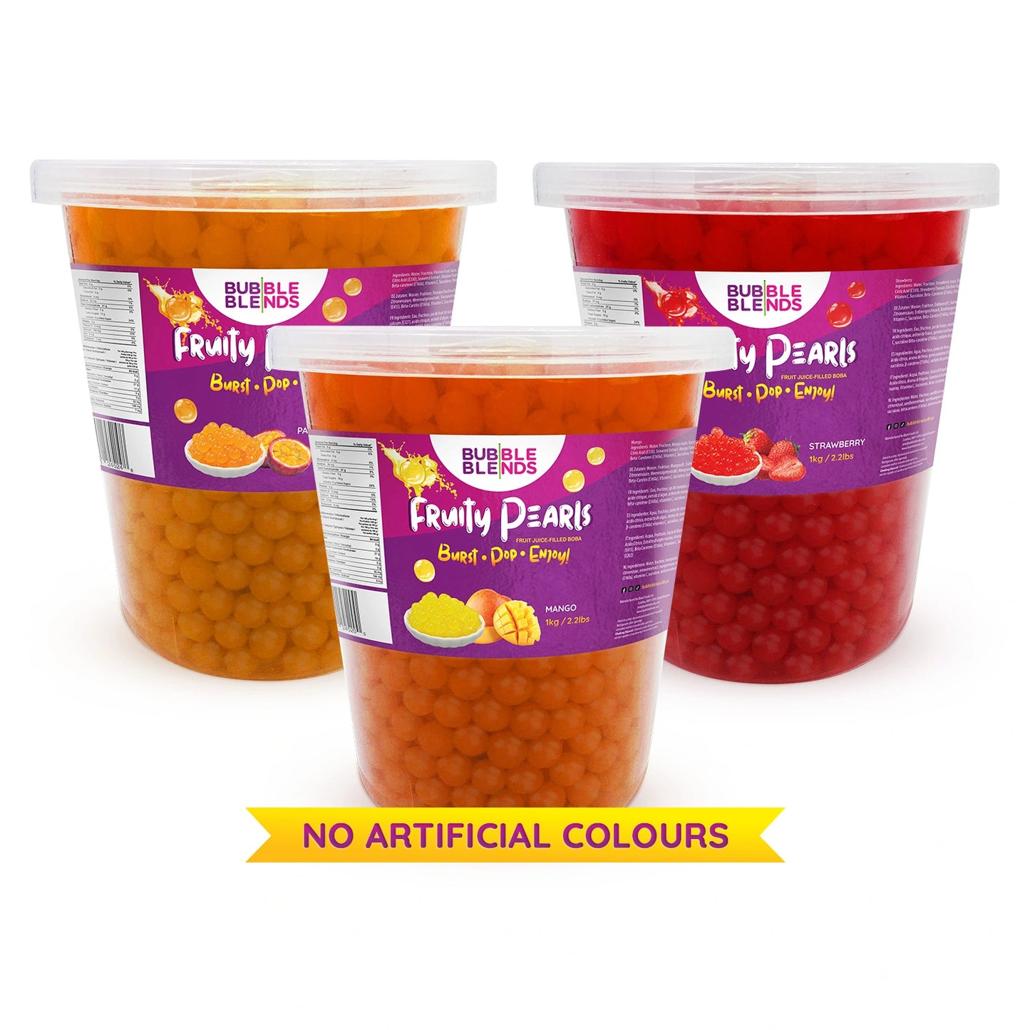 3-Pack 1kg Strawberry, Mango & Passion Variety Pack
