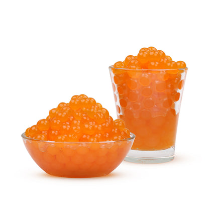 450g Mango Popping Boba Fruit Juice Filled Pearls