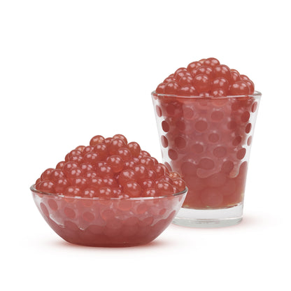 450g Raspberry Popping Boba Fruit Juice Filled Pearls  **Expires 03/08/2024**