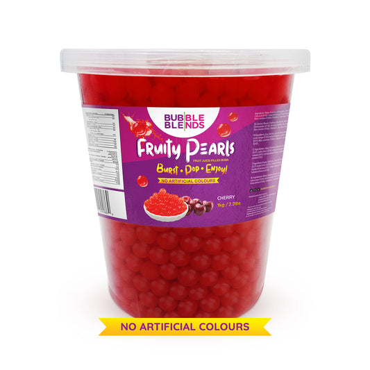 1kg Cherry Popping Boba Fruit Juice Filled Pearls