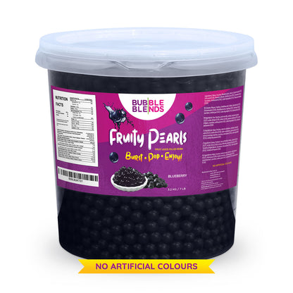 3.2kg Blueberry Popping Boba Fruit Juice-Filled Pearls