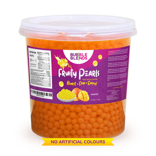 3.2kg Mango Popping Boba Fruit Juice Pearls