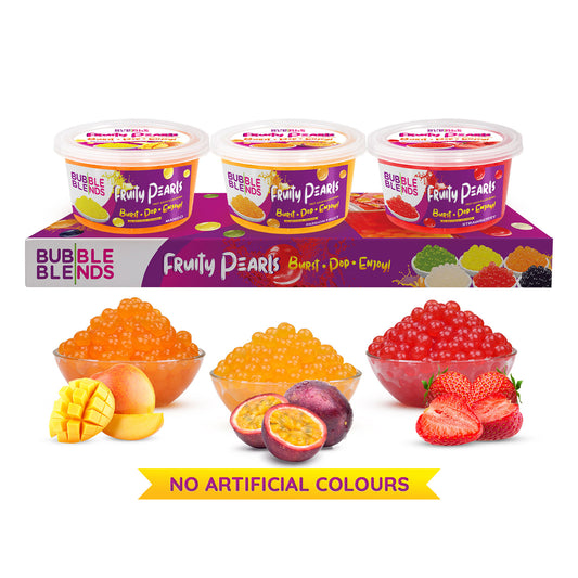 3-Pack 450g Mango, Passion Fruit & Strawberry Variety Pack