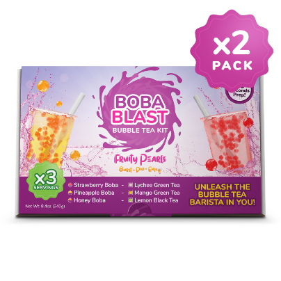 Boba Blast Bubble Tea Kit - 2 Pack of 240G